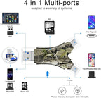 SD Card Reader for iPhone/ipad/Android/Mac/Computer/Camera, 4 in1 Micro SD Card - Image 2