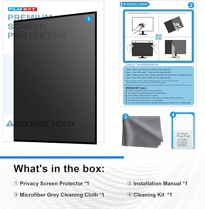 FILMEXT [2023 Upgrade Computer Privacy Screen Shield - Image 6