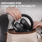 1Mii Y8 Active Noise Cancelling Headphones, Wireless Headphones Over Ear - Image 7