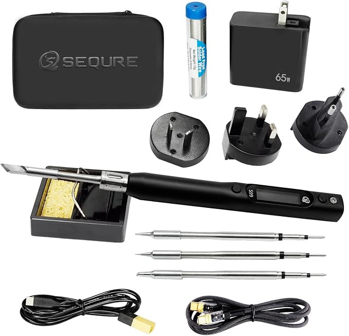 SEQURE S99 Portable Soldering Iron Kit 150W Electric Soldering Iron by SEQURE