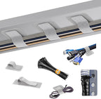 Under Desk Cable Management Set by Unknown