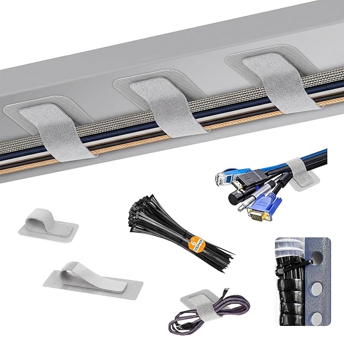 Under Desk Cable Management Set by Unknown