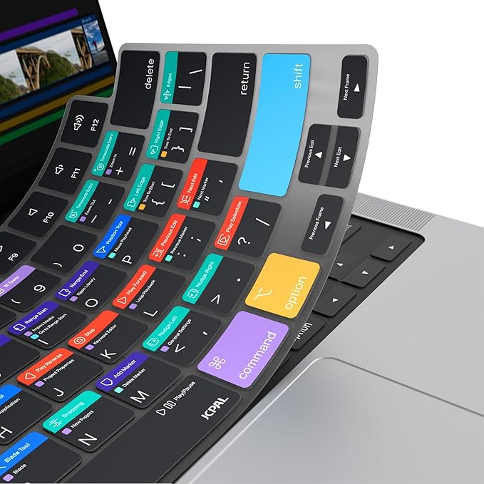 JCPal Final Cut Pro Shortcut Guide Keyboard Cover - Image 6