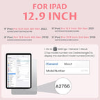 OYEEICE Keyboard Case for iPad Pro 12.9 inch 6th Gen 2022, 5th 2021, 4th 2020 - Image 2