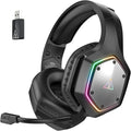 EKSA Wireless Gaming Headset, 2.4GHz USB Gaming Headphones by EKSA