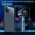 2pcs Portable Handheld Turbo Fan - Image 5