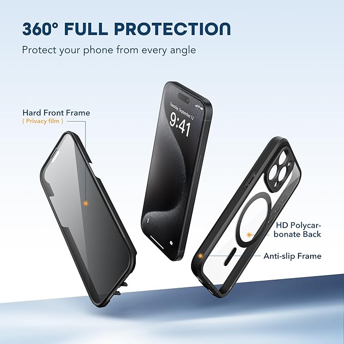 Magnetic for iPhone 15 Pro Case, Compatible - Image 5