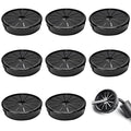 8 Pcs Cable Grommet, Snap Bushing 1-3/4" Mounting Diameter, Flexible by BOPOREAE