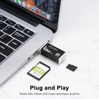 USB Memory Card Reader, BORLTER CLAMP USB Card Reader - Image 3
