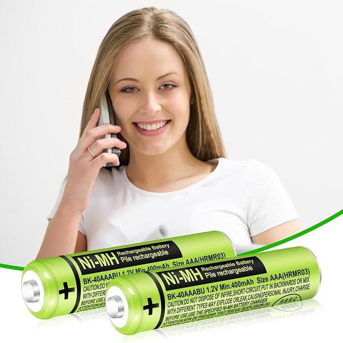 8 Pack BK-40AAABU Ni-MH AAA Rechargeable Battery - Image 7