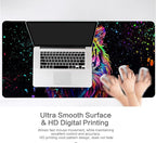 Lokigo Cool Tiger Desk Pad, Large Gaming Mouse Pad 31.5"x15.7", Waterproof Big - Image 4