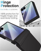 STORMTAL for Samsung Galaxy Z Flip 7 Case, Hinge Protection, Built-in Screen - Image 3