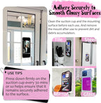 AZXYI Silicone Suction Phone Case Mount, Silicon Adhesive Suction Cup Phone - Image 4