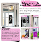 AZXYI Silicone Suction Phone Case Mount, Non Slip Sticky Phone Grip - Image 4