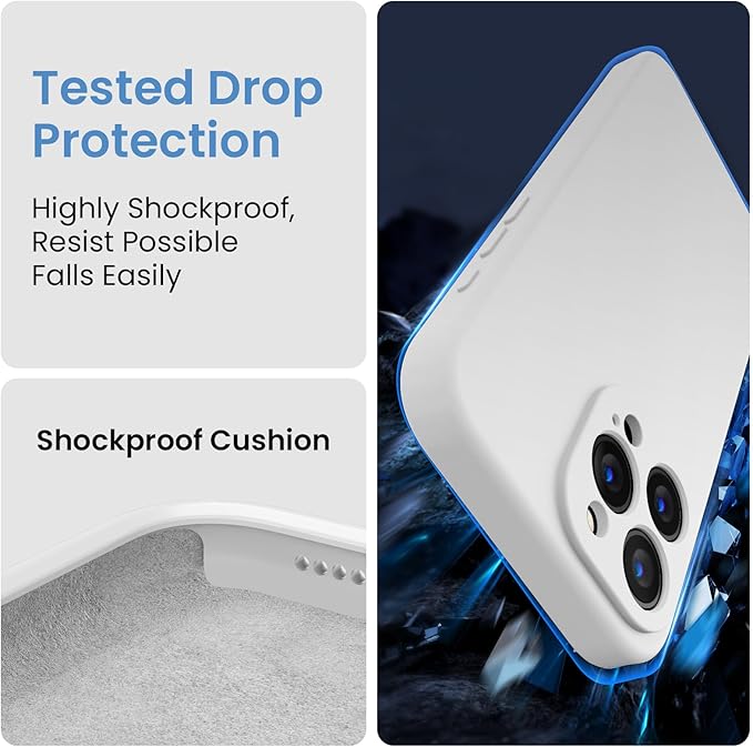 FireNova Designed for iPhone 15 Pro Case, Silicone Upgraded Phone Case with - Image 4
