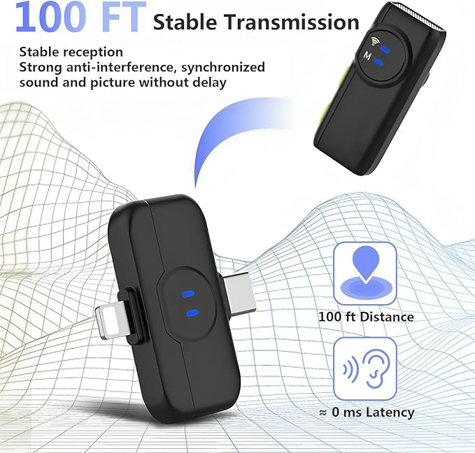 MAYBESTA Wireless Lavalier Microphone - Image 4