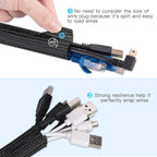 AGPTEK Cable Sleeve, 25ft - Image 3