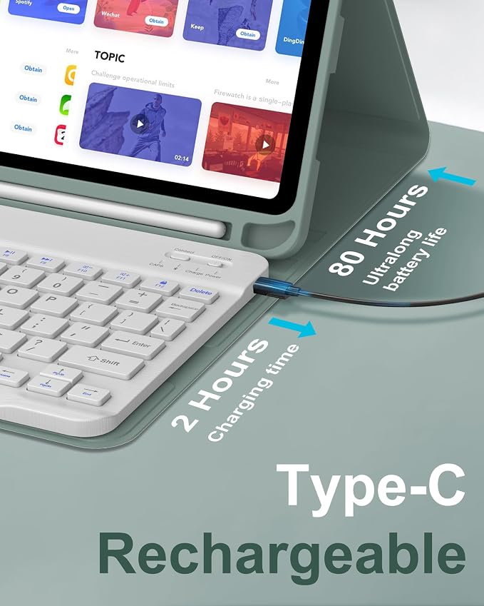 Keyboard Case for iPad 10th Generation 2022 10.9-inch - Image 5