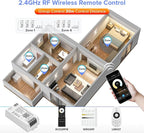 BTF-LIGHTING C02W CCT PWM 3PIN Color Temperature LED Strip Dual White 2.4GHz - Image 3