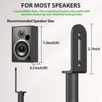 USX MOUNT Universal Speaker Stands, Height Adjustable Extend 30.0" to 39.1" - Image 3