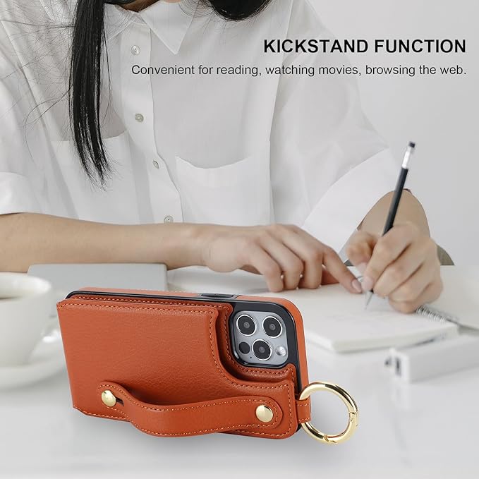 Folosu for iPhone 12/12 Pro Wallet Case - Image 6