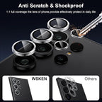 WSKEN for Samsung Galaxy S24 Ultra Camera Lens Protector, Ultra Thin Scratch - Image 3