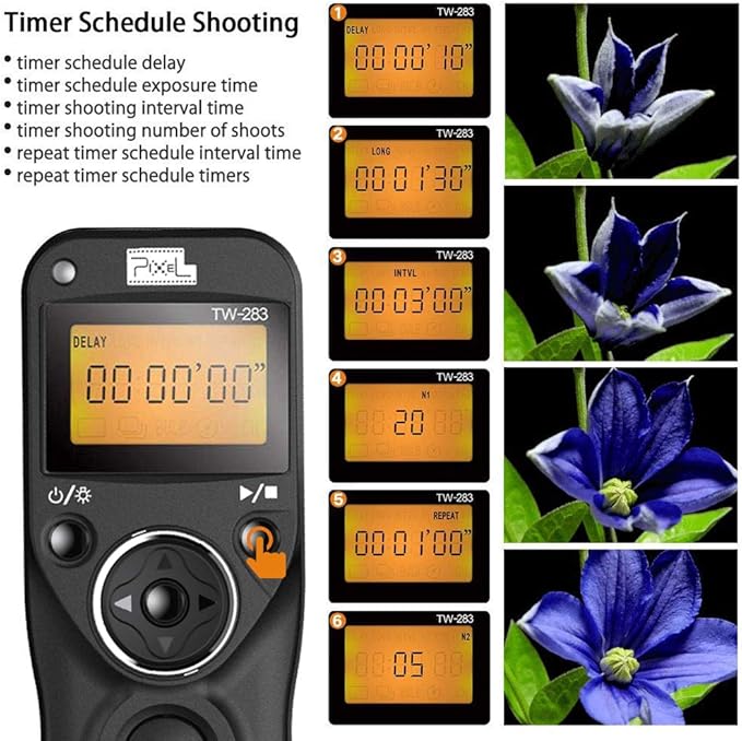 Pixel Wireless Shutter Remote Release Control TW283 - Image 5