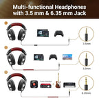 OneOdio Wired Over Ear Headphones Studio Monitor & Mixing DJ Stereo Headsets - Image 4