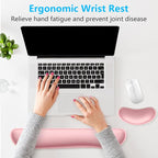 Dapesuom Enlarge Keyboard Wrist Rest, Memory Foam Wrist Cushion - Image 6