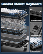 Y75 Gasket Wireless Mechanical Keyboard, 75% Hot-Swappable - Image 5