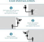 4-Pcs Camera Wall Mount Bracket, 360 Camera Mount - Image 4