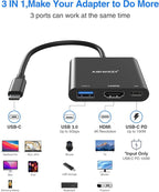 USB C to HDMI Adapter, 4K HDMI to USB-C Multiport Hub Adapter - Image 2