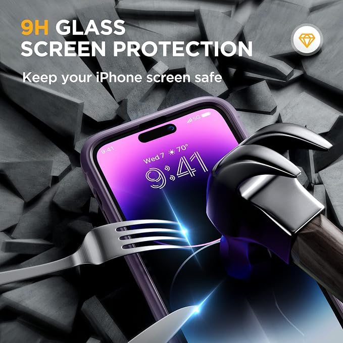Miracase Magnetic for iPhone 14 Pro Max Case 6.7 inch, Upgrade Full-Body Clear - Image 6