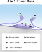 miisso 10000mAh Slim Portable Charger - Image 8