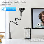 Flexible Webcam Stand Mount for Desk, Gooseneck Webcam Tripod - Image 2