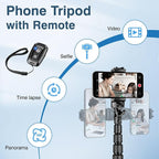 82" Tripod for iPhone, Phone Tripod Compatible - Image 5