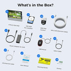 【12’’ Monitor + Human Tracking】Hiseeu 4K PoE Security Camera System, All-in-One - Image 7
