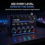 Jyker 4 Channel Stereo Line Mixer, Compact Audio Mixer TS/TRS Line Level Sources - Image 7