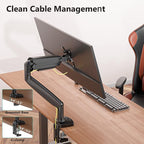 WALI Single Monitor Arm, Gas Spring Monitor Mount - Image 7