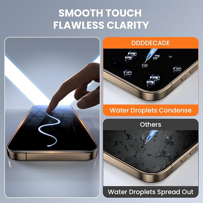 Screen Protector for iPhone 16 Pro Max Military Grade Tempered Glass - Image 6