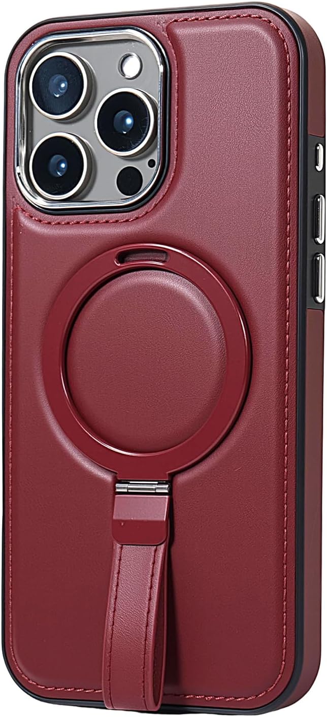 Leather Case, Suitable for iPhone 16 Pro Case, Invisible Magnetic Design - Image 7