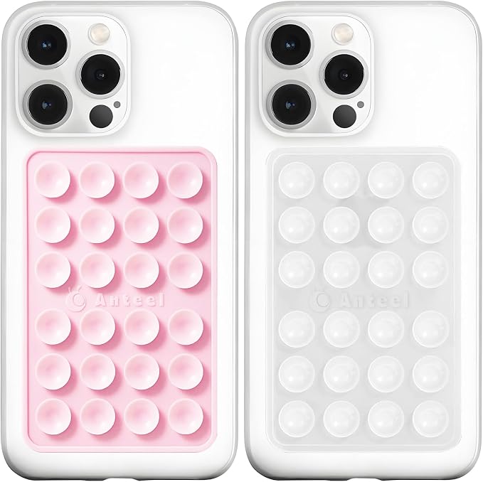 Anteel MAX Silicone Suction Phone Case Adhesive Mount, Upgraded Super Strong by PKYAA