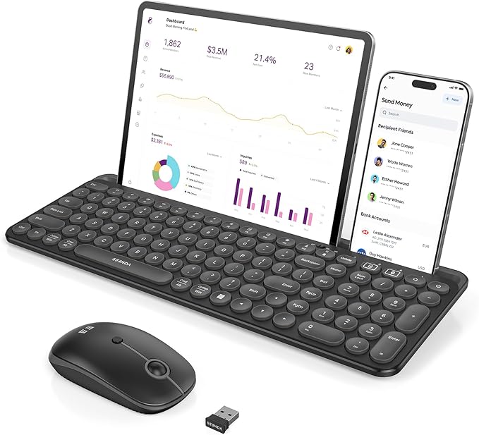 seenda Bluetooth Keyboard and Mouse by seenda-JustBeYourself