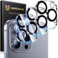 UniqueMe for 3 Pack iPhone 16 Pro/iPhone 16 Pro Max Camera Lens Protector by UniqueMe