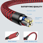 3.3FT USB Splitter 3 in 1 Out, A Male to 3 Female Extension Cable, USB Y - Image 6