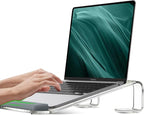 Clear Acrylic Laptop Stand for Desk, by JCZT