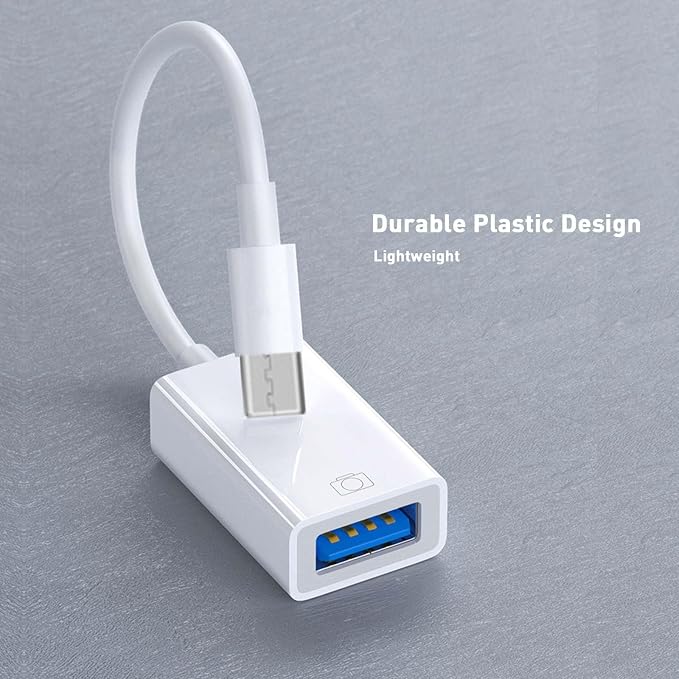 USB C to USB Adapter, Type-C OTG Cable, C Male to USB A Female Adapter - Image 7