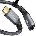 Type C Cable, 240W 48V/5A USBC to USB C 3.2 Gen2×2 Extension Cable, 20Gps Male by CABLEDECONN