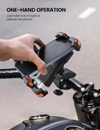 Lamicall Motorcycle Phone Mount, Bike Phone Holder - Image 3