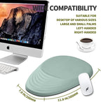 Hokafenle Ergonomic Mouse Pad Wrist Support, Terraced Slope Carpal Tunnel Wrist - Image 4